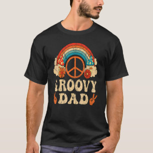 T-shirt Hommes Super Papa les années 70 Nostalgie esthétiq