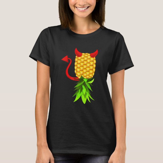 T-shirt Hommes Swinger de l'ananas (Devant)