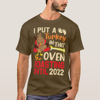 T-shirt Hommes Thanksgiving J'Ai Mis La Turquie Dans Ce Fi