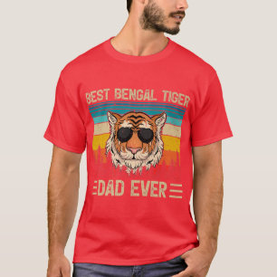 T-shirt Hommes Tigre Bengale Vintage Meilleur Tigre Bengal