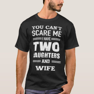 T-shirt Hommes, tu ne peux pas me faire peur J'ai deux fil