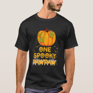 T-shirt Hommes Un Éffrayant Pawpaw Funny Papa Famille Hall