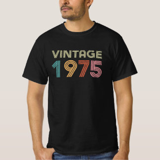 T-shirt Hommes/Unisex "Vintage 1975"