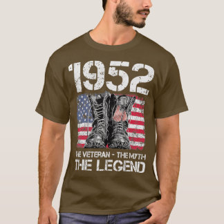 T-shirt Hommes Vintage 1952 Homme Myth Légende 70e anniver