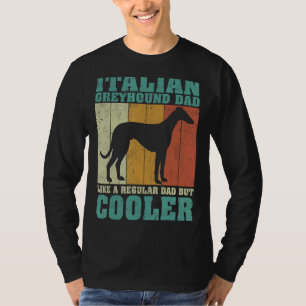 T-shirt Hommes Vintage Italien Greyhhop Papa Comme Un Ordi