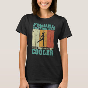 T-shirt Hommes Vintage Patinage artistique Papa Comme Un P