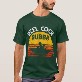T-shirt Hommes Vintage Reel Cool Bubba Poisson PêchePères 