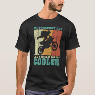 T-shirt Hommes Vintage Retro Motorsport Papa Comme Un D Ré