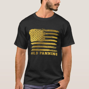 T-shirt Hommes Vintage Us Drapeau Or Digger Amérique patri
