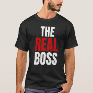 T-shirt Hommes vrais Boss mignonne Saint Valentin pour cor