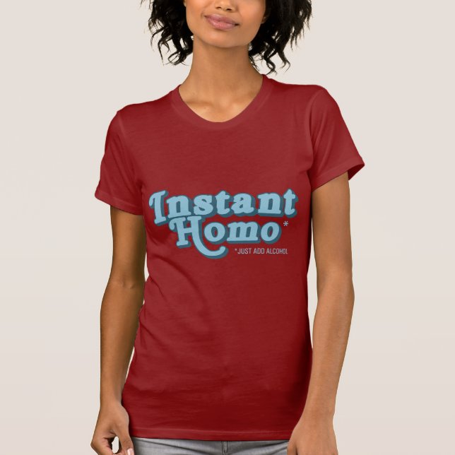 T-shirt Homo Instantané (Devant)