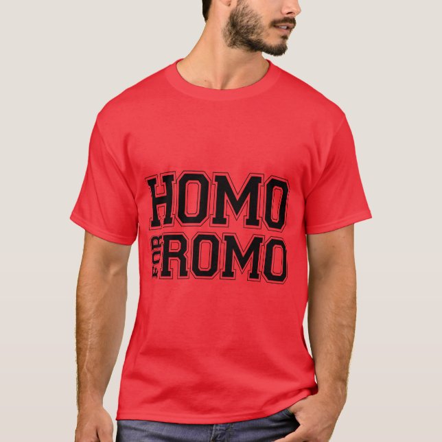 T-shirt Homo pour Romo (Devant)