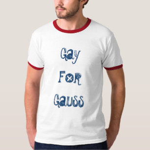 T-shirt Homosexuel pour le gauss