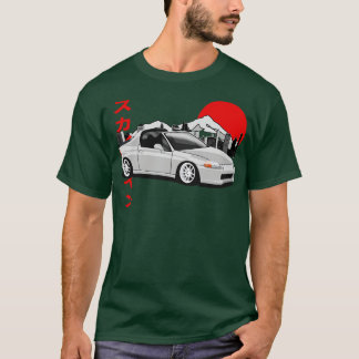 T-shirt Honda Civic Del Sol Style JDM