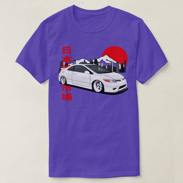 T-shirt Honda Civic SI 1 (Design devant)