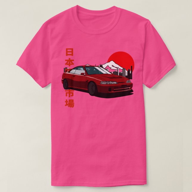 T-shirt Honda Integra dc2 style japonais rétro (Design devant)