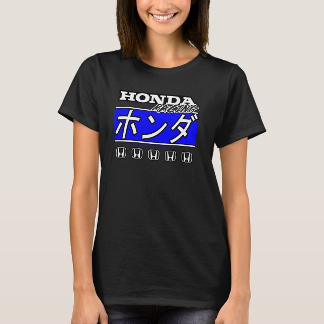 T-shirt Honda Kanji Racing (Devant)
