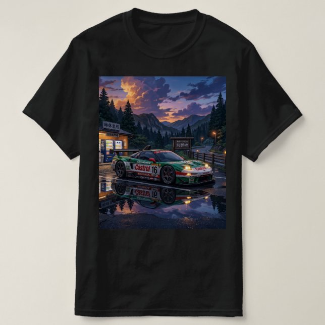 T-shirt Honda NSX GT (Design devant)