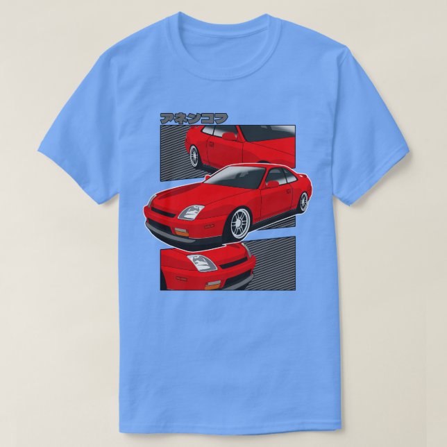 T-shirt Honda Prelude mk5 (Design devant)