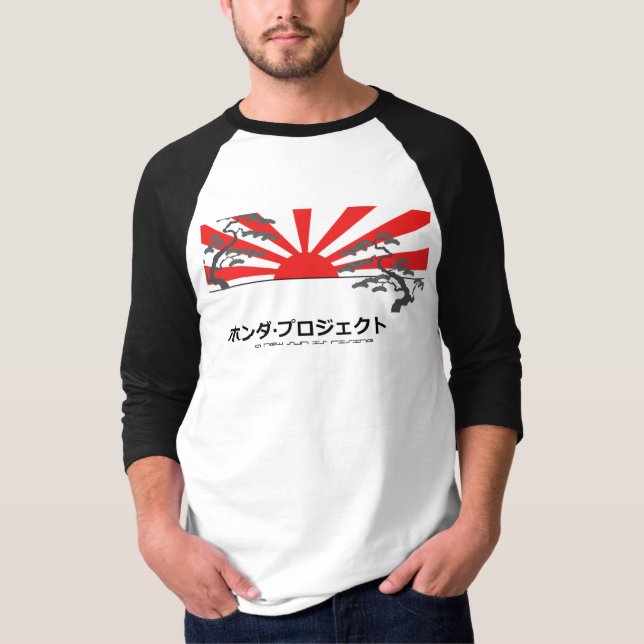 T-shirt Honda projettent (Devant)