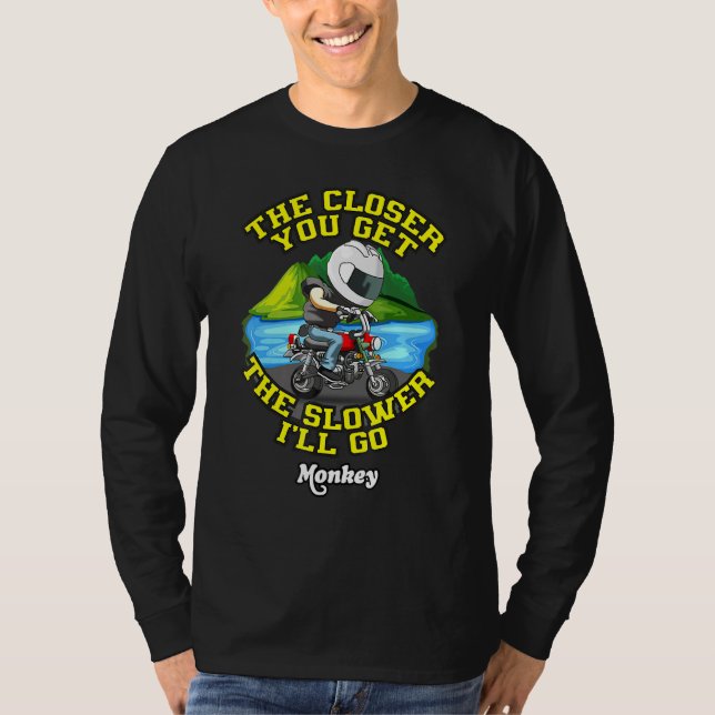 T-shirt Hondas Monkey Pour Hommes Femmes (Devant)