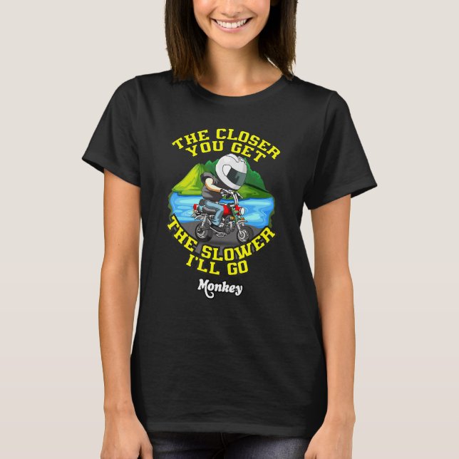 T-shirt Hondas Monkey Pour Hommes Femmes (Devant)