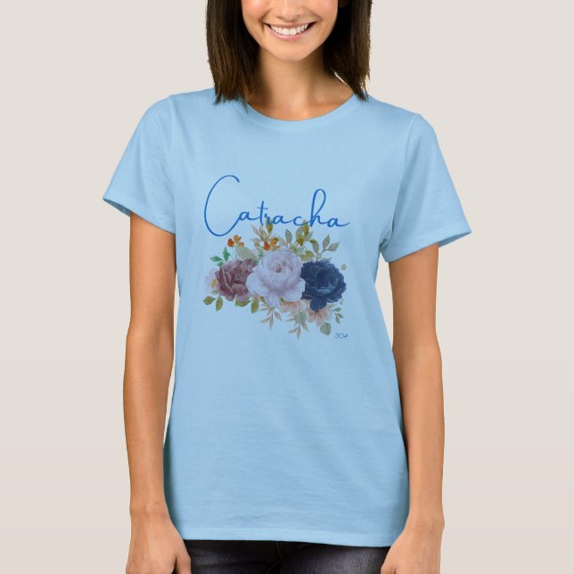 T-shirt Honduras 504 Fleurs Catracha 02 (Devant)