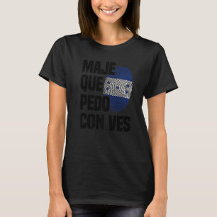 T-shirt Honduras Drapeau Catracho Pride Maje Que Pedo Con 