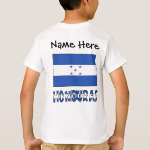 T-shirt Hondúras Drapeau Hondúras Personnalisation
