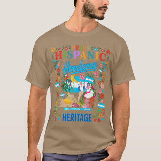 T-shirt Honduras Flag Outfit Ideas for Women Honduran Hisp
