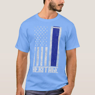 T-shirt Honduras Hispanique Héritage Déchiré drapeau 1
