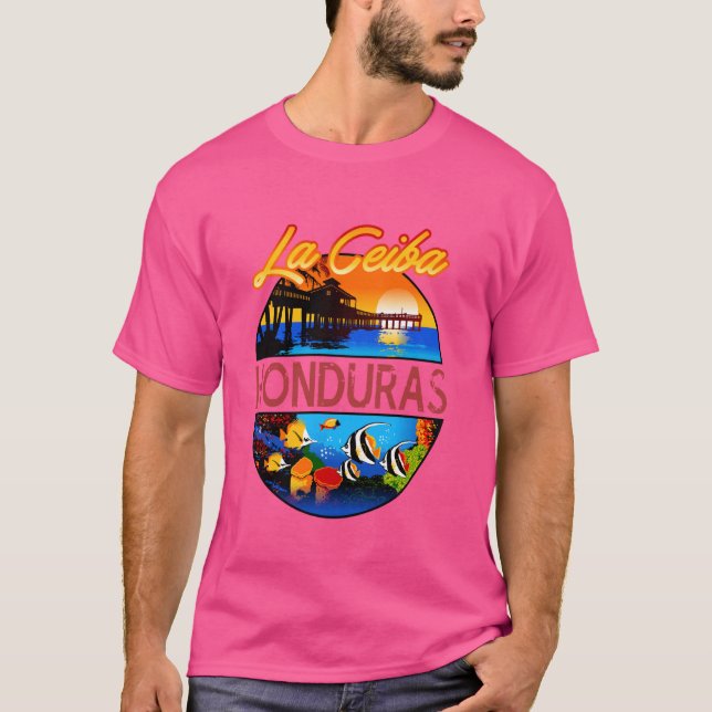 T-shirt Honduras La Ceiba (Devant)