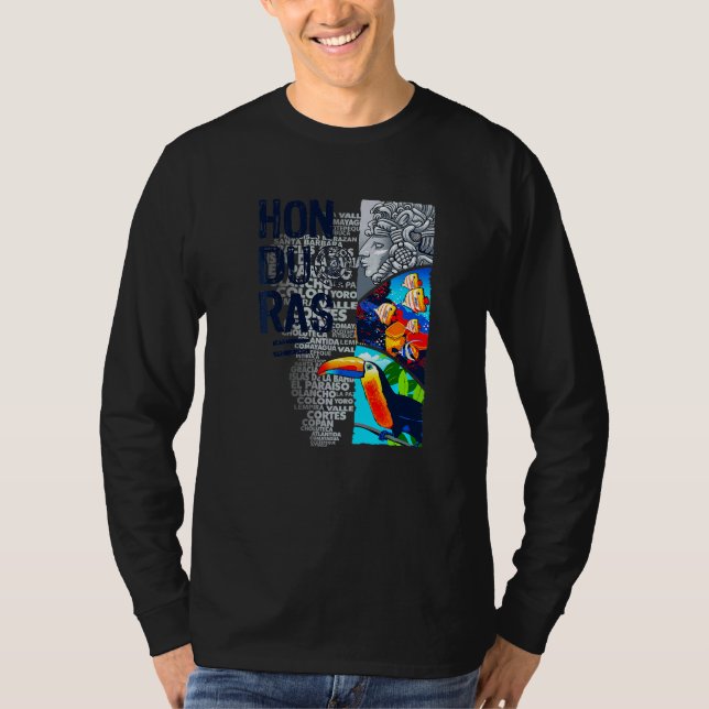 T-shirt Honduras touristique   (Devant)