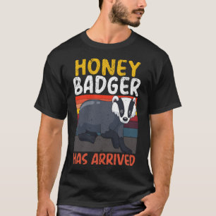 T-shirt Honey Badger Faune Animal Ratel 4