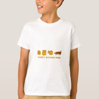 Honey Badger gagne - ciseau de papier rock (Vintag