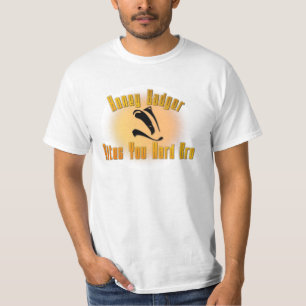 T-shirt Honey Badger Vous Met Dur Brun