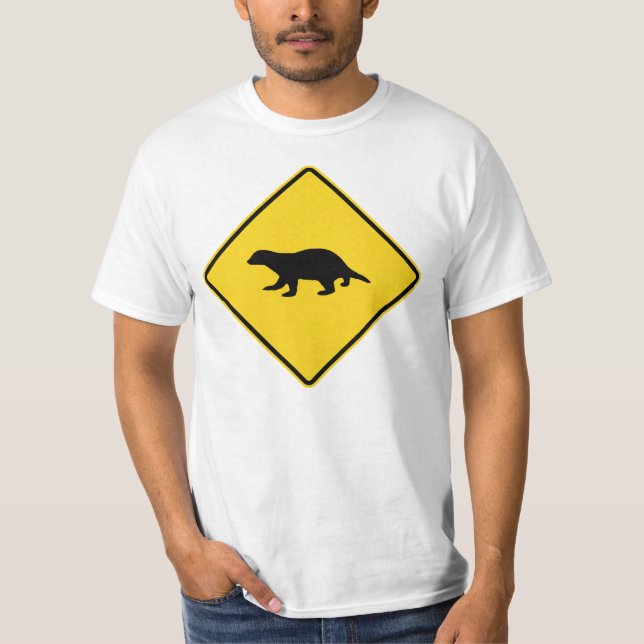 T-shirt Honey Badger XING (Devant)