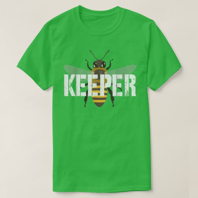 T-shirt Honey Bee Beekeeping Beekeeper Design  (Design devant)