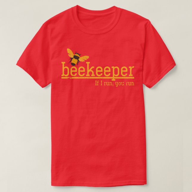 T-shirt Honey Bee Hobby Funny Beekeeper (Design devant)
