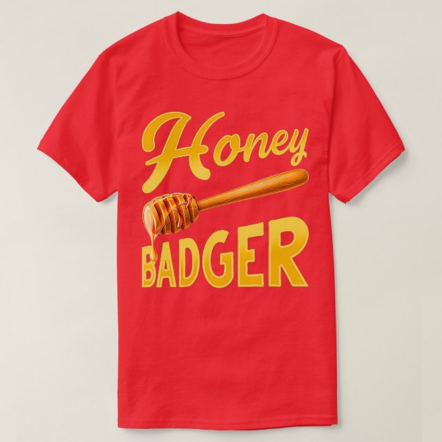 T-shirt Honey Bee Honeycomb (Design devant)