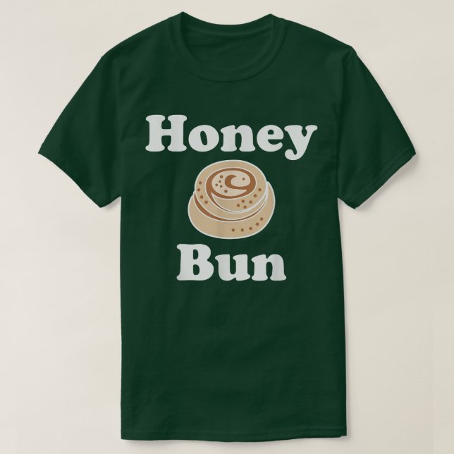 T-shirt Honey Bun Cinnamon Roll Cute Funny T shirt  (Design devant)
