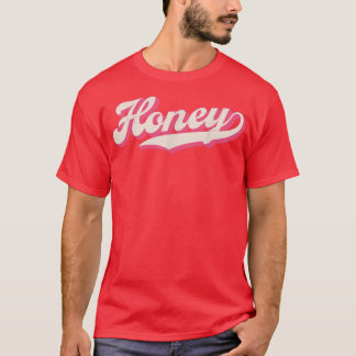 T-shirt Honey Feminist Retro Vintage 60s les années 70 Sty