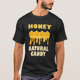 T-shirt Honey Nature Ironique Dire De Belles Abeilles Faun