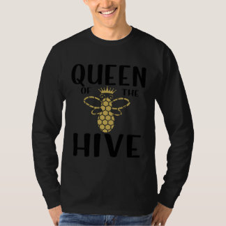 T-shirt Honeycomb Beekeeper Bee Queen of the Hive