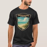 T-shirt Honeymoon Island State Park Florida Travel Vintage<br><div class="desc">Design vectoriel de Honeymoon Island State Park. Une partie d'une série d'îles-barrières qui scintillent dans le golfe du Mexique au large de la côte ouest de la Floride.</div>