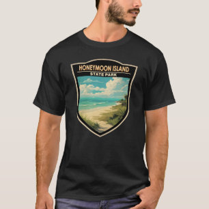 T-shirt Honeymoon Island State Park Florida Travel Vintage