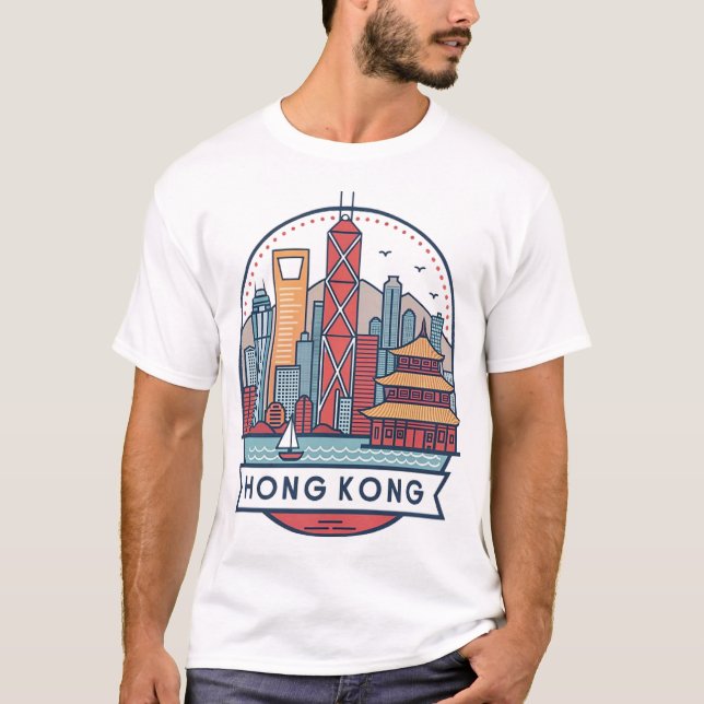 T-shirt hong kong (Devant)