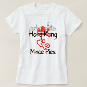 T-shirt Hong Kong aime les minces tartes