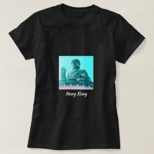 T-shirt Hong Kong Grand Bouddha Lantau Voyage île