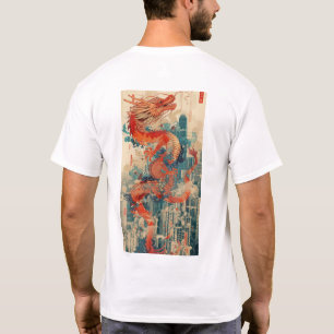 T-shirt Hong Kong Peace Agon Wings en style Vintag